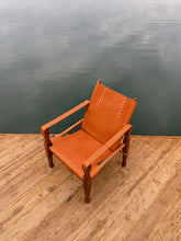 Load image into Gallery viewer, Campaign Chair - Chestnut Brown &amp; Mahogany

